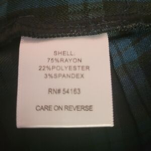 Tommy Hilfiger plaid leggings